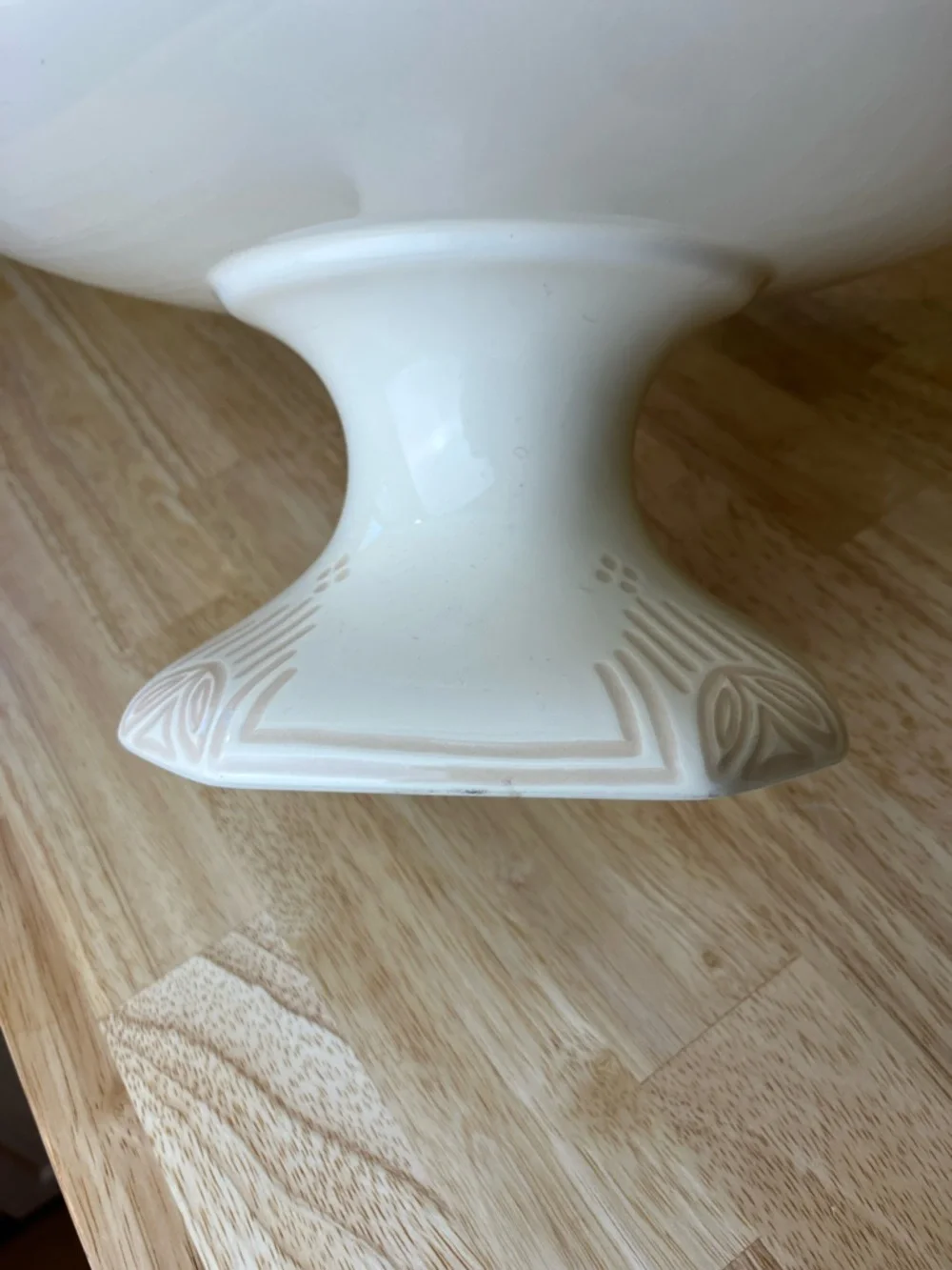Villeroy & Boch Pedestal Bowl Fresh Herbs Ceramic Footed Platter